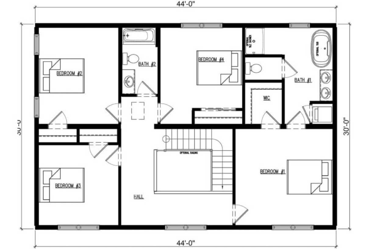 Floor Plan Detail - Mountain View Custom Homes LLC